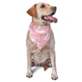 thumbnail image 1 of Balery Pink Flamingo Print Dog Bandana ,Cat Scarf Adjustable Bib Handkerchief Accessories for Dogs Cats,Pet scarf,Pet fashion, 1 of 6