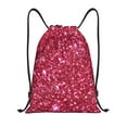 thumbnail image 1 of Balery Pink Glitter Pattern Drawstring Backpack Bag Sport Gym Sackpack Cinch Bags Pattern Drawstring Backpack Bag Sport Gym Sackpack Cinch Bags -Medium, 1 of 6