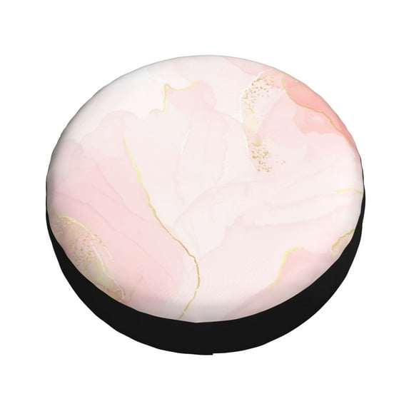 Balery Pink Marble Tire Covers - Tough Tire Wheel Protector for Truck, SUV, Trailer, Camper, RV -16 inch