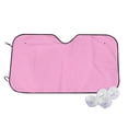thumbnail image 1 of Balery Pink Windshield Sun Shade, Car Front Window Sunshade Cover ,Automotive Interior Portected Blocks Uv Rays For Car Pickup Truck Suv Accessories- Medium, 1 of 7