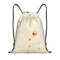 thumbnail image 1 of Balery Pita Tortilla Pattern Drawstring Backpack Bag Sport Gym Sackpack Cinch Bags Pattern Drawstring Backpack Bag Sport Gym Sackpack Cinch Bags -Small, 1 of 6