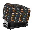 thumbnail image 1 of Balery Plaid Dachshund Pattern Oven Cover Kitchen Bread Machine Protector, 2 Slice Toaster Cover for Home, Anti Dust Fingerprint Coaster Cover, 1 of 7