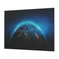 thumbnail image 1 of Balery Planet Earth Pattern Canvas Decorative Picture – 30x40in Premium Wall Art, Modern Canvas Print for Home Decor（Horizontal）, 1 of 6
