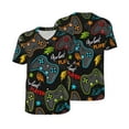 thumbnail image 1 of Balery Play Game3 Baseball Jersey for Men Casual Button Down Shirts Short Sleeve Active Team Sports Uniform-4X-Large, 1 of 9