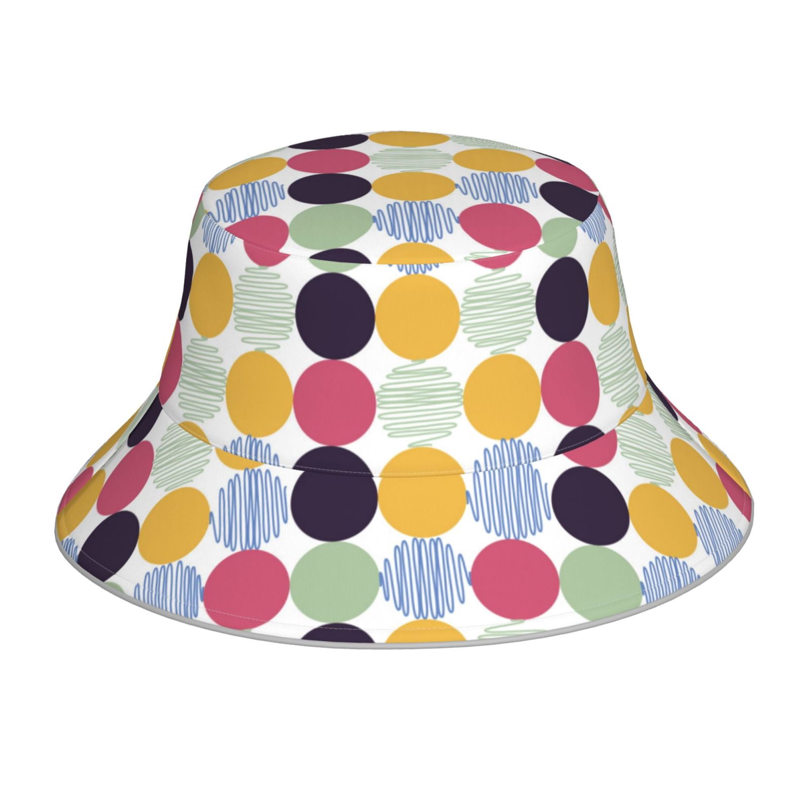 Plaid Bucket Hat for Stylish Sun Protection