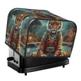 thumbnail image 1 of Balery Pond Meditating Tiger Pattern Oven Cover Kitchen Bread Machine Protector, 4 Slice Toaster Cover for Home, Anti Dust Fingerprint Coaster Cover, 1 of 7