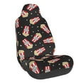 thumbnail image 1 of Balery Popcorn Pattern Car Seat Cover - Soft & Breathable Front Premium Covers with Non-Slip Protector Fits Most Automotive, Vans, SUVs, Trucks - 1 Unit, 1 of 5