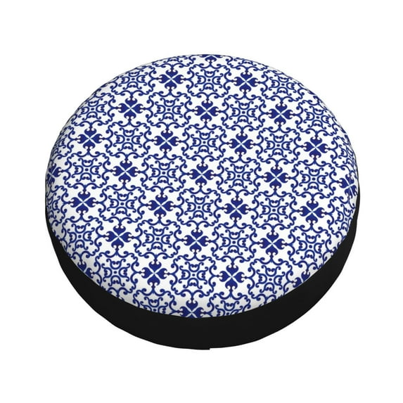 Balery Porcelain Chinaware Tire Covers - Tough Tire Wheel Protector for Truck, SUV, Trailer, Camper, RV -14 inch