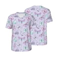 thumbnail image 1 of Balery Purple Butterfly Baseball Jersey for Men Casual Button Down Shirts Short Sleeve Active Team Sports Uniform-XX-Large, 1 of 9