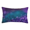 thumbnail image 1 of Balery Purple and Green Glitter Bedding Queen Pillow Cases - Envelope Closure - Soft Brushed Microfiber Fabric - Shrinkage and Fade Resistant Pillow Cases-16"x24", 1 of 9