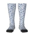 thumbnail image 1 of Balery Rabbit And Butterfly Printed Novelty Socks Men's Women's Crew Socks Sports Socks Knee High Socks Cotton Socks Quirky and Cool Socks, 1 of 9