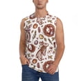 thumbnail image 1 of Balery Rabbit And Egg Men's Sleeveless Muscle Shirts Workout Tank Top, Moisture Wicking, Odor Protection-3X-Large, 1 of 8