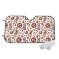 thumbnail image 1 of Balery Rabbit And Egg Print Car Windshield Sun Shade,Windshield Sunshade for Car Pickup Truck SUV Accessories-, 1 of 7