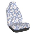 thumbnail image 1 of Balery Rabbit And Floral Pattern Car Seat Cover - Soft & Breathable Front Premium Covers with Non-Slip Protector Fits Most Automotive, Vans, SUVs, Trucks - 1 Unit, 1 of 5