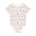 thumbnail image 1 of Balery Rabbit Forest Pattern Baby Climbing Clothes Infant Bodysuit Cute Infant Bodysuit Baby Romper-9M, 1 of 7