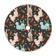 thumbnail image 1 of Balery Rabbit Is Eating Carrots Printed Christmas Tree Skirt , Merry Christmas Party Christmas Tree Decoration,Adjustable Tree Skirt-30", 1 of 6