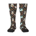 thumbnail image 1 of Balery Rabbit Is Eating Carrots Printed Novelty Socks Men's Women's Crew Socks Sports Socks Knee High Socks Cotton Socks Quirky and Cool Socks, 1 of 9