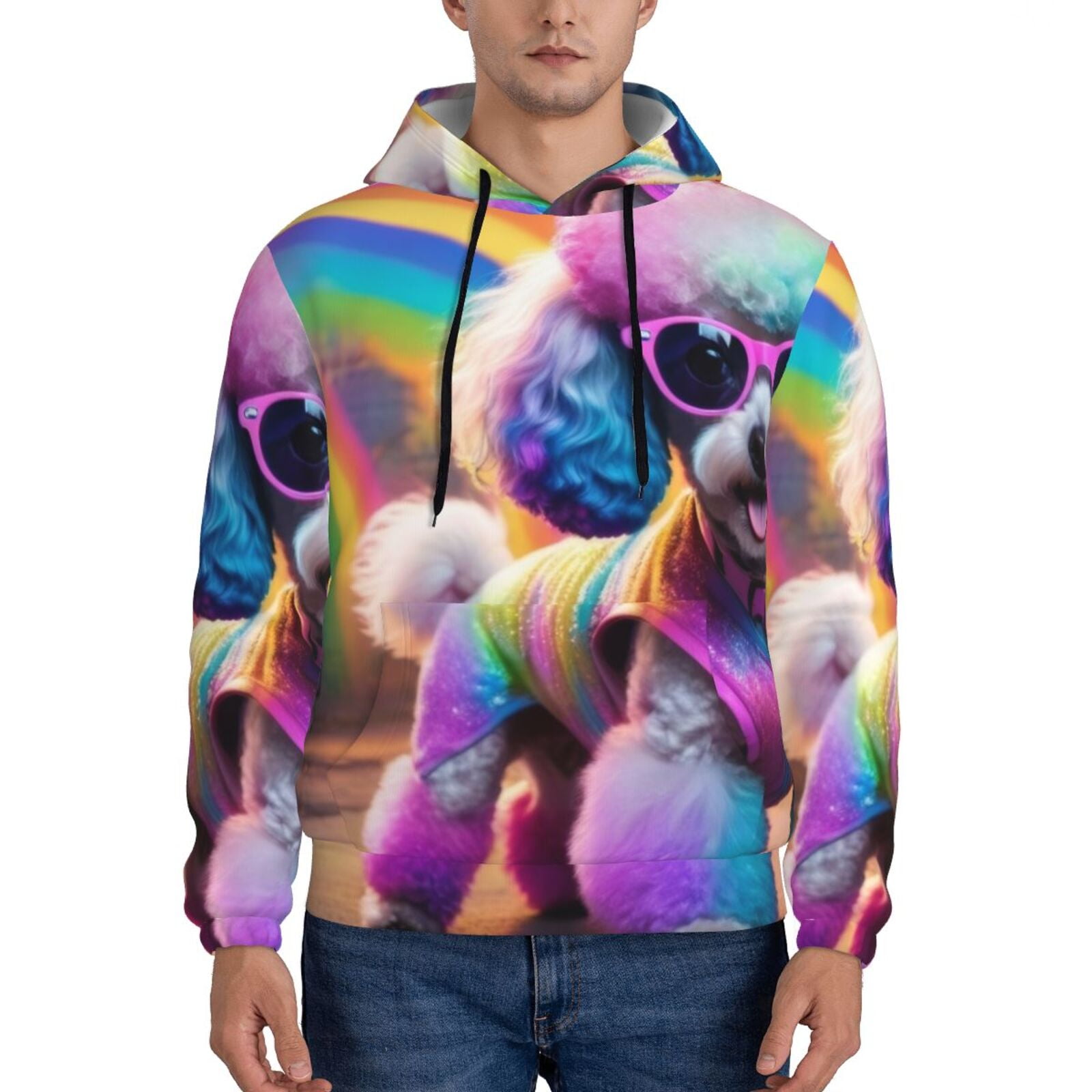 Poodle Vacuum Blueprint Hoodie main image 0
