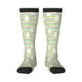 thumbnail image 1 of Balery Rainbow Rabbit Printed Novelty Socks Men's Women's Crew Socks Sports Socks Knee High Socks Cotton Socks Quirky and Cool Socks, 1 of 9