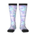 thumbnail image 1 of Balery Rainbow Scales Fun Novelty Socks Men'S Women'S Crew Socks Funny Crazy Novelty Socks Quirky And Cool Socks, 1 of 9