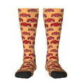 thumbnail image 1 of Balery Red Cars Fun Novelty Socks Men'S Women'S Crew Socks Funny Crazy Novelty Socks Quirky And Cool Socks, 1 of 9