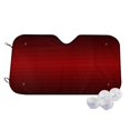 thumbnail image 1 of Balery Red Geometric Print Car Windshield Sun Shade,Windshield Sunshade for Car Pickup Truck SUV Accessories-Medium, 1 of 7