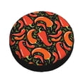 thumbnail image 1 of Balery Red Hot Chili Tire Covers - Tough Tire Wheel Protector for Truck, SUV, Trailer, Camper, RV -16 inch, 1 of 8