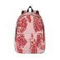thumbnail image 1 of Balery Red Meat Vintage Canvas Backpack for Men and Women - Large Capacity, Durable Travel Laptop Bag for School, Work, Hiking, and Outdoor Activities-Medium, 1 of 7