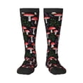 thumbnail image 1 of Balery Red Mushrooms Fun Novelty Socks Men'S Women'S Crew Socks Funny Crazy Novelty Socks Quirky And Cool Socks, 1 of 9