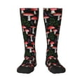 thumbnail image 1 of Balery Red Mushrooms Fun Novelty Socks Men'S Women'S Crew Socks Funny Crazy Novelty Socks Quirky And Cool Socks, 1 of 9