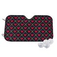 thumbnail image 1 of Balery Red Rooster Print Car Windshield Sun Shade,Windshield Sunshade for Car Pickup Truck SUV Accessories-, 1 of 7