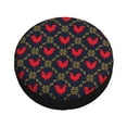 thumbnail image 1 of Balery Red Rooster Tire Covers - Tough Tire Wheel Protector for Truck, SUV, Trailer, Camper, RV -15 inch, 1 of 8