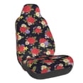 thumbnail image 1 of Balery Red Rose Flower Pattern Car Seat Cover - Soft & Breathable Front Premium Covers with Non-Slip Protector Fits Most Automotive, Vans, SUVs, Trucks - 1 Unit, 1 of 5