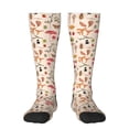 thumbnail image 1 of Balery Retro Autum Mushrooms Fun Novelty Socks Men'S Women'S Crew Socks Funny Crazy Novelty Socks Quirky And Cool Socks, 1 of 9
