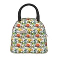 thumbnail image 1 of Balery Retro Bike Pattern Lunch Bag Women, Lunch Box, Lunch Bag, Small Leakproof Lunch Tote Large Capacity Reusable Insulated Cooler Lunch Container-One Size, 1 of 6