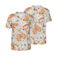 thumbnail image 1 of Balery Retro Floral Butterfly Baseball Jersey for Men Casual Button Down Shirts Short Sleeve Active Team Sports Uniform-3X-Large, 1 of 9