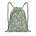 thumbnail image 1 of Balery Retro Hippie Groovy Mushroom Pattern Drawstring Backpack Bag Sport Gym Sackpack Cinch Bags Pattern Drawstring Backpack Bag Sport Gym Sackpack Cinch Bags -Small, 1 of 6