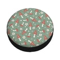 thumbnail image 1 of Balery Retro Hippie Groovy Mushroom Tire Covers - Tough Tire Wheel Protector for Truck, SUV, Trailer, Camper, RV -15 inch, 1 of 8