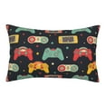 thumbnail image 1 of Balery Retro Video Game Bedding Queen Pillow Cases - Envelope Closure - Soft Brushed Microfiber Fabric - Shrinkage and Fade Resistant Pillow Cases-16"x24", 1 of 9