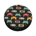 thumbnail image 1 of Balery Retro Video Game Tire Covers - Tough Tire Wheel Protector for Truck, SUV, Trailer, Camper, RV -14 inch, 1 of 8
