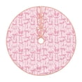 thumbnail image 1 of Balery Ribbon Bow Printed Christmas Tree Skirt , Merry Christmas Party Christmas Tree Decoration,Adjustable Tree Skirt-36", 1 of 6