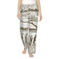 thumbnail image 1 of Balery Rice Harvest print Women's Pajama Pants,Ultra Lightweight Pjs,Lounge Pant-X-Large, 1 of 9