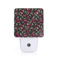 thumbnail image 1 of Balery Ripe Red Cherry Pattern LED Night Light with Automatic Sensor Plug in Night Light with Dusk-to-Dawn Light Sensor LED Nightlight 0.5W-US, 1 of 7