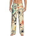 thumbnail image 1 of Balery Rockets print Men's Pajama Pants,Ultra Lightweight Pjs,Lounge Pant-XX-Large, 1 of 9