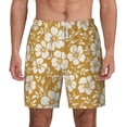 thumbnail image 1 of Balery Rose Flowers Mens Swim Trunks Swim Shorts for Men Quick Dry Inseam Beach Shorts with Compression Liner Pocket-Medium, 1 of 9