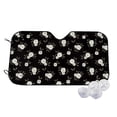 thumbnail image 1 of Balery Rose Flowers Print Car Windshield Sun Shade,Windshield Sunshade for Car Pickup Truck SUV Accessories-Small, 1 of 7