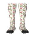 thumbnail image 1 of Balery Rose Flowers Printed Novelty Socks Men's Women's Crew Socks Sports Socks Knee High Socks Cotton Socks Quirky and Cool Socks, 1 of 9