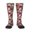thumbnail image 1 of Balery Rose Flowers Printed Novelty Socks Men's Women's Crew Socks Sports Socks Knee High Socks Cotton Socks Quirky and Cool Socks, 1 of 9