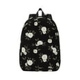 thumbnail image 1 of Balery Rose Flowers Vintage Canvas Backpack for Men and Women - Large Capacity, Durable Travel Laptop Bag for School, Work, Hiking, and Outdoor Activities, 1 of 7