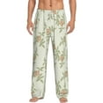 thumbnail image 1 of Balery Rose print Men's Pajama Pants,Ultra Lightweight Pjs,Lounge Pant-X-Large, 1 of 9